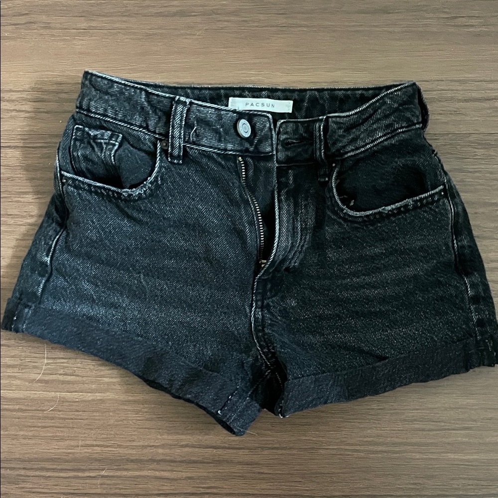 PacSun Dark Wash Jean Shorts